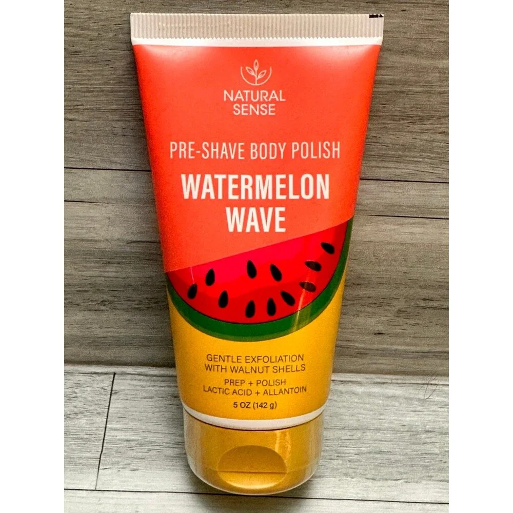 Natural SeNatural Sense Watermelon Wave Pre-Shave Body Polish & Post-Shave Serum